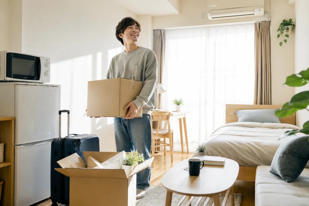 寮への入居・新生活のイメージ